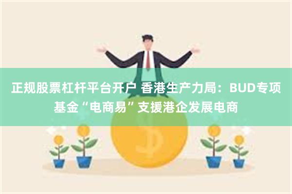 正规股票杠杆平台开户 香港生产力局：BUD专项基金“电商易”支援港企发展电商